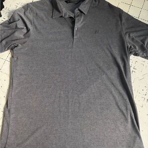 Travis Mathew Charcoal Polo Shirt